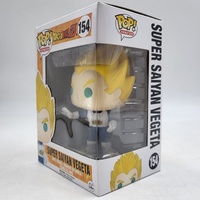 Funko Pop! Dragon Ball Z Super Saiyan Vegeta #154 Vinyl Figure Anime Collectible