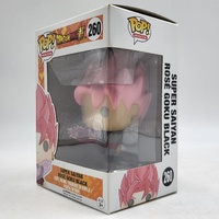 Funko Pop Dragon Ball Super Super Saiyan Rosé Goku Black #260 Vinyl Figure Anime Collectible