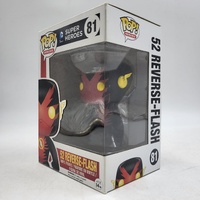 Funko Pop DC Super Heroes Reverse Flash #81 DC Universe New 52 Vinyl Figure Collectible