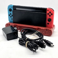 Nintendo Switch HAC-001 Neon Blue Red Handheld Gaming Console with Dock
