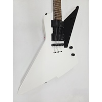 Jackson Pro Demmelition Fury Snow White Guitar EMG Active Pickups Case