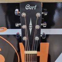 Cort AD80 Dreadnought Acoustic Guitar Natural 6-String Steel String