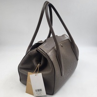 Michael Kors Collection Bancroft Leather Tote Crossbody Bag