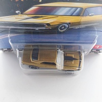 Hot Wheels Premium Boulevard 67 Camaro Gold Real Riders Diecast Car #4