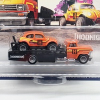 Hot Wheels Premium Car Culture Team Transport VW Baja Bug Horizon Hauler 2 Pack