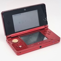 Nintendo 3DS CTR-001 Red Handheld Gaming Console System
