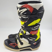 Alpinestars Tech 7 Men's Motocross Boots US 13 Yellow Black