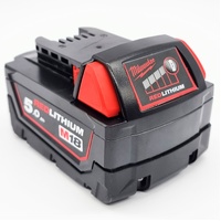 Milwaukee M18 18V RedLithium-Ion 5.0Ah Extended Capacity Battery Pack M18B5