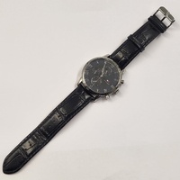 Tommy Hilfiger TH329 Kane Men's Watch Black Leather
