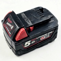 Milwaukee M18 REDLITHIUM 5.0Ah Battery & M12-18 Fast Charger M12-M18FC