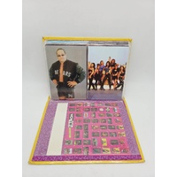 Panini 1998 WCW nWo Superstars Photocard Album Wrestling Trading Cards Binder