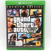 Grand Theft Auto V Premium Edition Xbox One GTA 5 Rockstar Game