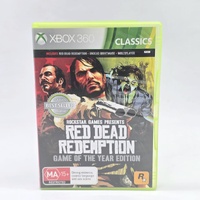 Red Dead Redemption Game of the Year Edition Xbox 360 Game Rockstar Games