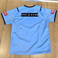 PUMA NSW Blues Authentics Rugby League Jersey 3XL Sky Blue NRL Official Licensed Shirt