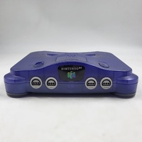 Nintendo 64 Funtastic Grape NUS-001 NTSC-J Console Bundle Tested