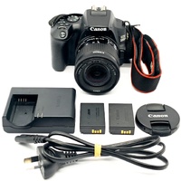 Canon Camera EOS 200D II with Zoom Lens EF-S 18-55mm 1:4-5.6 IS STM