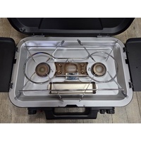 Coleman EvenTemp 3 Burner Elements Camping Gas Stove with Regulator