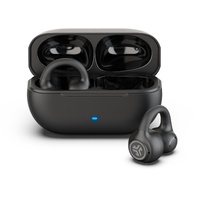 JLab Flex Open Wireless Earbuds Bluetooth Open-Ear Headphones with Charging Case