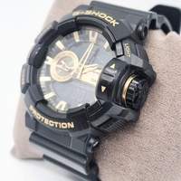Casio G-Shock GA-400GB Series Analog Digital Mens Watch Black Gold