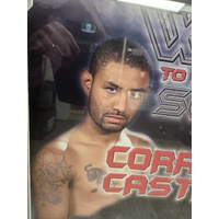 Vic Darchinyan Signed Boxing Poster Frame Corrales Castillo III 2006