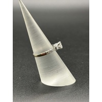 Ladies 18ct White Gold Diamond Engagement Ring