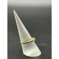 Ladies 18ct Yellow Gold Diamond Ring 