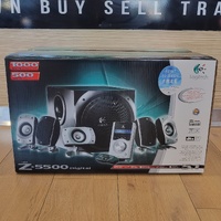 Logitech Z-5500 5.1 THX Digital Surround Sound System Original Box