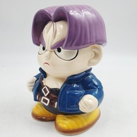 Vintage Dragon Ball Z Trunks Ceramic Porcelain Money Box Bank Figure 
