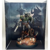 DOOM The Dark Ages 12 Inch Slayer Statue Collector Pack Steelbook Replica Key