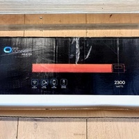 Lucci 1540mm 2300W Smart WiFi Connect Panel Heater w/ Remote & Wall Mounts