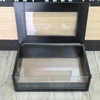 Reptile One Deluxe Timber Python Hatchling Enclosure 45x29x15cm Black