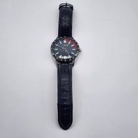 JAG Sandown J2849 Mens Watch Blue Dial Genuine Perforated Leather 5ATM