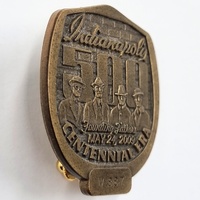 Indianapolis 500 Pit Badge Centennial Era May 24 2009 V887 Founding Fathers Bronze Tone