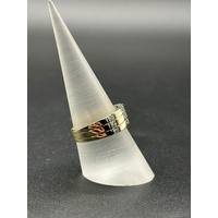 Men’s 10ct Yellow Gold Diamond Ring