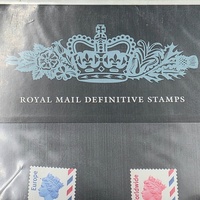 Royal Mail Definitive Stamps Machin Presentation Pack Mint Europe & Worldwide