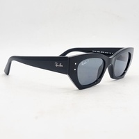 Ray-Ban RB4430 Zena Bio-Based Black Polarised Sunglasses 6677/81 49 22