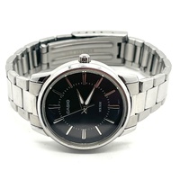Casio LTP-1303 Ladies Watch Stainless Steel Analog Black Dial WR 50M