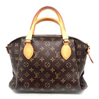 Louis Vuitton Rivoli MM Monogram Crossbody Handbag Brown M44546 + COA