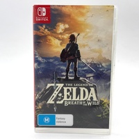 The Legend of Zelda Breath of the Wild Nintendo Switch Game