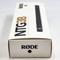 NEW RODE NTG3B Precision Broadcast-Grade RF-Bias Shotgun Microphone Black