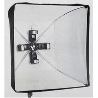 Lightware FourSquare Pro Kit 30in Softbox 4 Speedlight Swivel Mount FSK30-P
