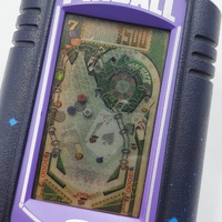 Radica Ultimate Pinball Electronic Handheld Game 2002 LCD Portable w/ 3 Playfield Cards