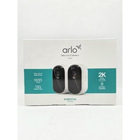 Arlo Essential 2K 3rd Gen Outdoor Security Camera 2 Camera Pack VMC3280-100AUS