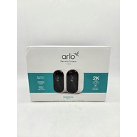 Arlo Essential 2K 3rd Gen Outdoor Security Camera 2 Camera Pack VMC3280-100AUS