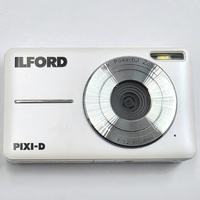 ILFORD PIXI-D Point & Shoot Digital Camera White 16x Zoom