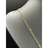 Unisex 9ct Yellow Gold Curb Link Necklace