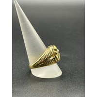 Unisex 18ct Yellow Gold Maltese Cross Ring 