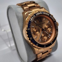 Michael Kors MK-5755 Everest Chronograph Rose Gold Ladies Watch 10 ATM