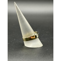 Men’s 9ct Yellow Gold Diamond Signet Ring
