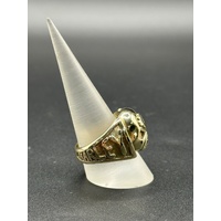 Men’s 9ct Yellow Gold Harley-Davidson Skull Ring